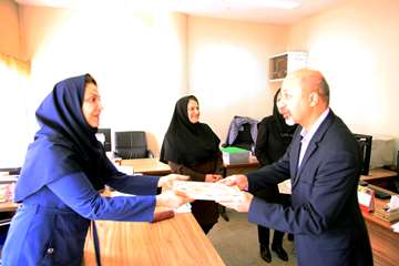 مراسم تجلیل از کارکنان معاونت آموزشی